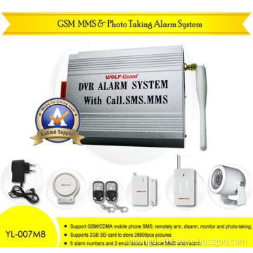 2012 GSM MMS Home Alarm System with Photo-Taking & Listen-in (YL--007M8)